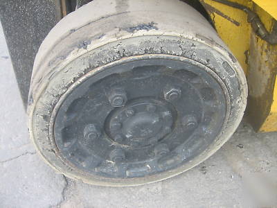 Tcm 3000# forklift cushion tire lp power ready to work