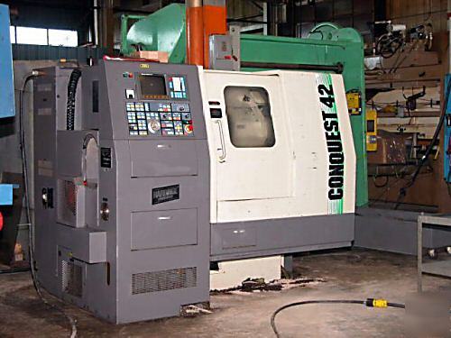 Hardinge conquest 42 cnc turning center