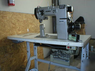 Juki plw-1246 heavy leather sewing post machine