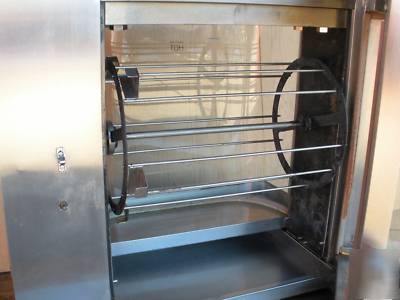 Merco savory sp-5 panorama chicken rotisserie oven 