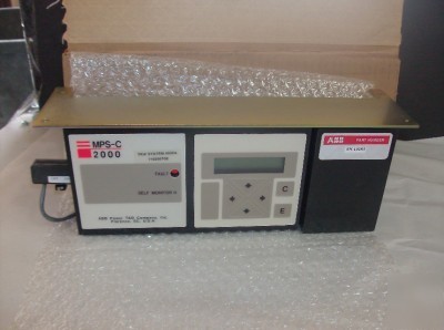 New abb electronic trip control mpsc 2000 circuit break