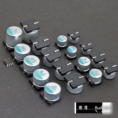 80PCS 39UF 25V smd ncc pxa aluminum solid capacitor