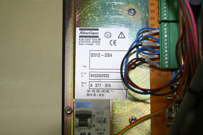 Atas copco tensor DS4 nut runner / torque driver sys 