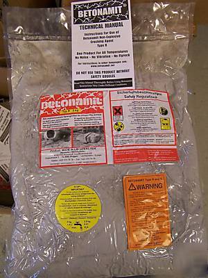 Betonamit non-explosive cracking agent type r