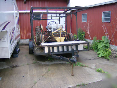 Ford 8N '52, 7X16 trailer and attachments