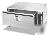 New apw wyott countertop two drawer food warmer holder
