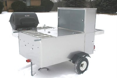 New hot dog cart vending concession trailer stand brand 