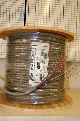 New utp cable CAT3 25 pair 1000 ft.
