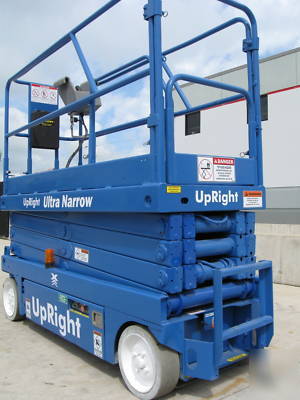 Upright X26N lqqk aerial scissor lift boom manlift man 