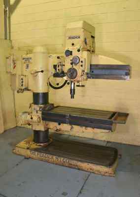 5847 fosdick 4â€™ x 12â€ sensitive radial drill