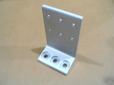 80/20 inc t slot aluminum floor mount base plate 2404