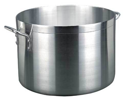 Commercial 40 quart heavy aluminum stock pot & cover