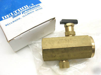 Deltrol pneu-trol F35B f-35-b flow control valve 3/4