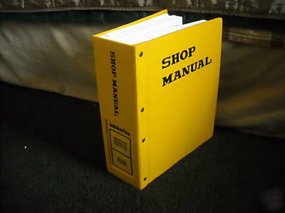 Komatsu GD555-3C GD655-3C GD675-3C service shop manual 