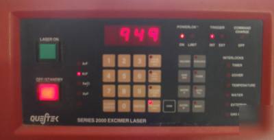 Tested questek krf excimer laser lambda physik w/ gas