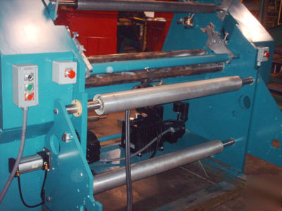  dusenbery model 635BL duplex slitter rewinder