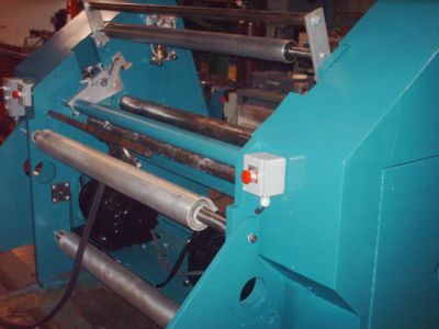  dusenbery model 635BL duplex slitter rewinder