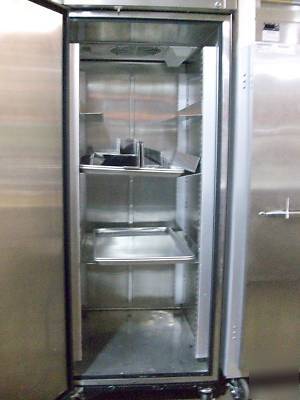 True TR1R-1S stainless steel refrigerator -test model