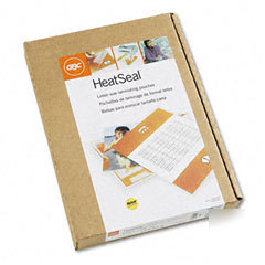 Gbc heatseal premium longlife 1112 x 9 laminating pouc