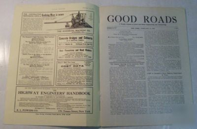 Good roads 1915 construction magazine vol.47, no.7