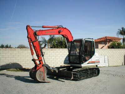 1999 link belt excavator 1600 quantum series