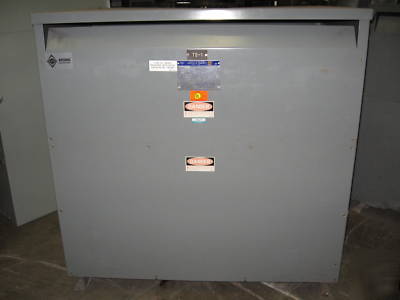 225 kva transformer pri 480V sec 208Y/120 3 ph dry type