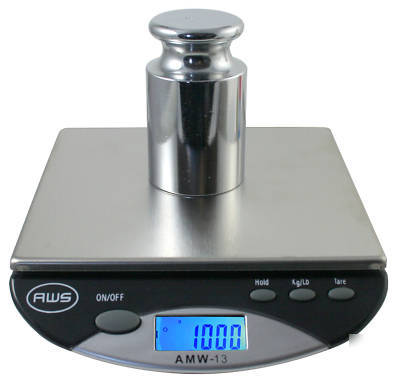 American weigh amw-13 digital postal/kitchen scale 13LB