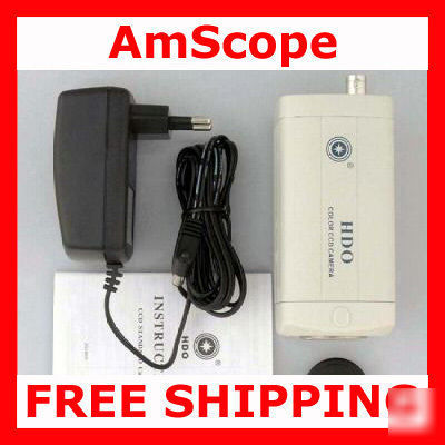 Ccd video microscope camera electronic eyepiece for tv