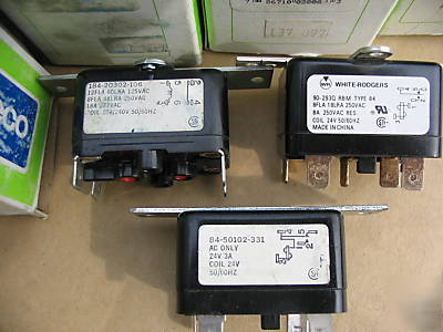Hvac relay lot-steveco, white rodgers & more 