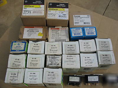 Hvac relay lot-steveco, white rodgers & more 