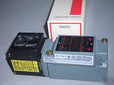 New cutler hammer reflex photo electric sensor E51CLP11
