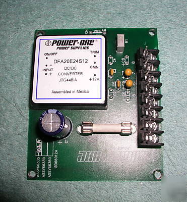 Power-one DFA20E24S12 24 volt dc power converter 12 vdc