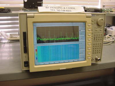 Tektronix 3086 3GHZ real time spectrum analyzer