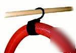 Carpet cleaning hose hook -- six pack (6)