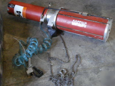Coffing pneumatic air operated hoist winch 