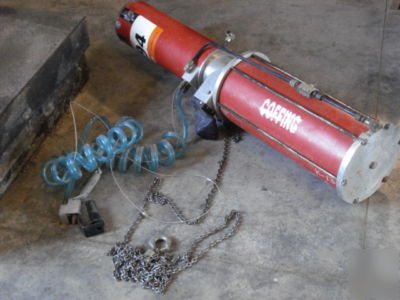 Coffing pneumatic air operated hoist winch 