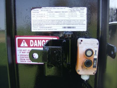 2005 performance dump trailer 16X72 tandem 12,000 gvw