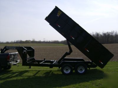 2005 performance dump trailer 16X72 tandem 12,000 gvw