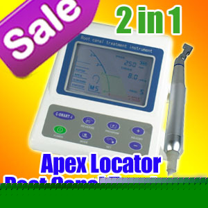2IN1 dental endodontic rootcanal treatment apex locator
