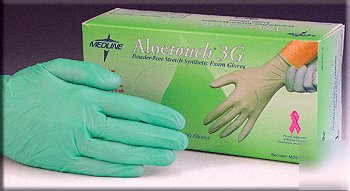 Aloe touch gloves latex-free extra large: case of 1000