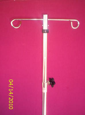 Gen-med adjustable iv pole iv fluids mobile intravenous