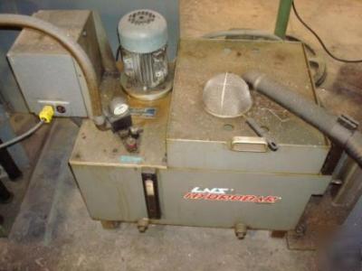 Hydralic bar feed mfg by lns