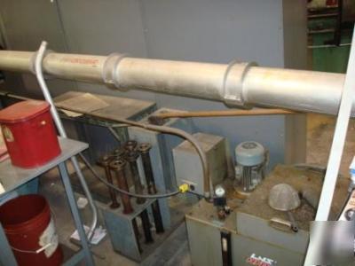 Hydralic bar feed mfg by lns