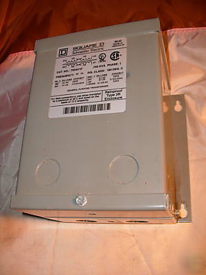 New square d 750SV1F sealed transformer .750KVA 1 phase 