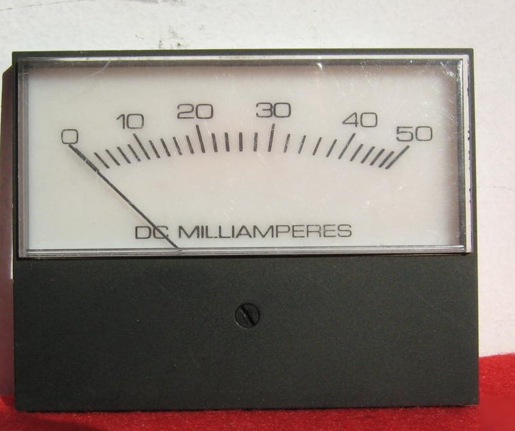 Nos modutec 0-50 milliamperes dc