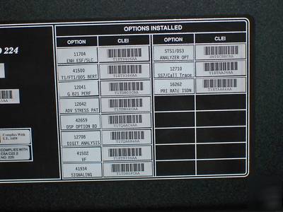 Ttc t-berd 224 loaded w/options