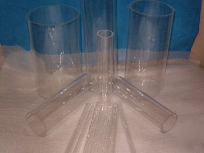 Cast acrylic tubes 5 x (3/8 wall) 30