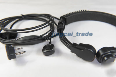 Heavy duty throat vibration mic for kenwood puxing vev