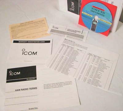 Icom ic-R20 wideband am fm ssb scanner radio ***mint***