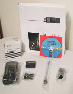 Icom ic-R20 wideband am fm ssb scanner radio ***mint***